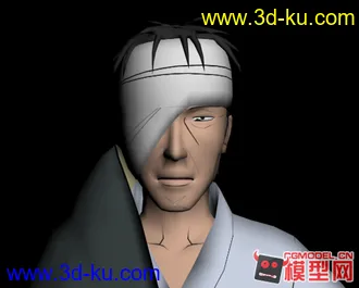3D打印模型PS3火影3提取-第六代火影【团藏】的图片