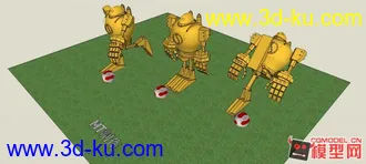 3D打印模型LOL蒸汽机器人【菜鸟报到】的图片