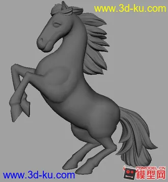 3D打印模型马的图片