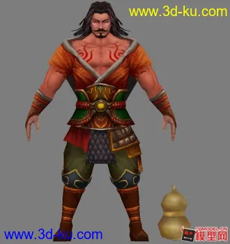 个人做的角色/怪物模型,黄狼 酒人 煞星 美女 皇族 卜算子 野猪的图片