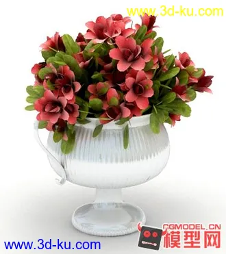 3D打印模型玫瑰的图片