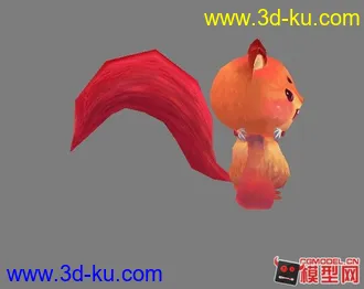 3D打印模型卡通狐狸的图片