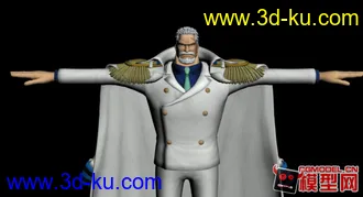 3D打印模型PS3海贼王无双2提取-蒙奇·D·卡普蒙奇·D的图片