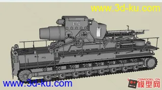 3D打印模型卡尔巨炮短炮的图片