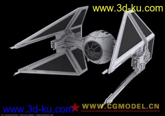 3D打印模型星際大戰 - Tie Interceptor 3的图片
