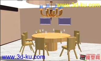 3D打印模型室内的图片