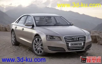 3D打印模型奥迪A8的图片