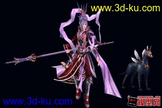 3D打印模型二郞神的图片