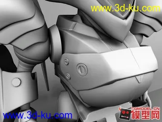 Q版机器人模型的图片