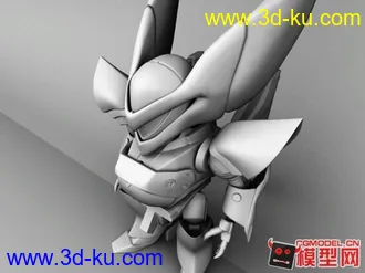 Q版机器人模型的图片