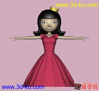 小公主模型的图片