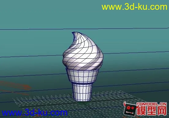 一个冰淇淋模型的图片2
