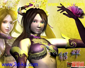 貂蝉模型的图片