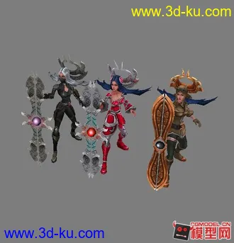 lol英雄联盟英雄各皮肤模型大合集的图片