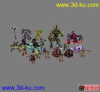 lol英雄联盟英雄各皮肤模型大合集的图片