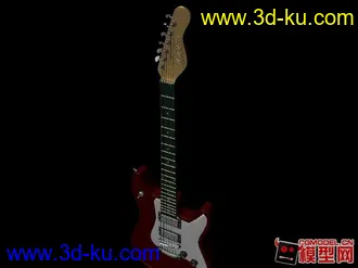 3D打印模型吉他，有用拿去的图片