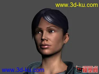 3D打印模型现代女人的图片