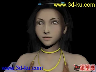 3D打印模型游戏女角色的图片