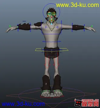 3D打印模型古代蛮族战士01的图片