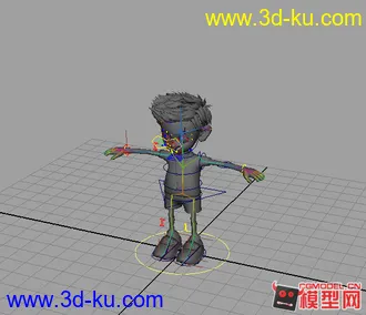 3D打印模型第一次做的绑定，新手，求意见的图片