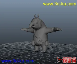 3D打印模型食蚁兽的图片