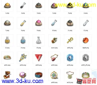 3D打印模型【图腾部落】黄金版图标资源包的图片