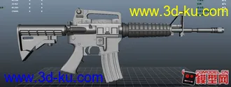 3D打印模型卡宾枪的图片