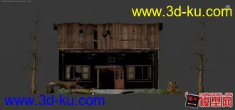 3D打印模型破庙的图片