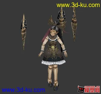 3D打印模型卡通怪物小集锦的图片