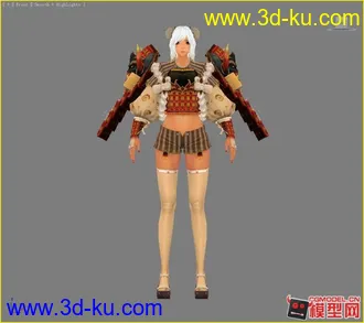 3D打印模型古代风格的古装卡通人物小集锦的图片