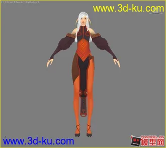 3D打印模型古代风格的古装卡通人物小集锦的图片