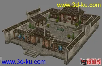 两个场景模型资源。的图片