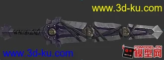 3D打印模型自己做的武器的图片