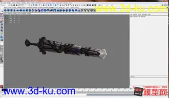 3D打印模型自己做的武器的图片