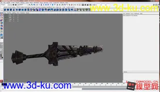 3D打印模型自己做的武器的图片