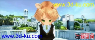 3D打印模型卡通小萝莉们的图片
