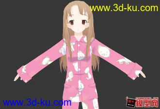 3D打印模型卡通小萝莉们的图片