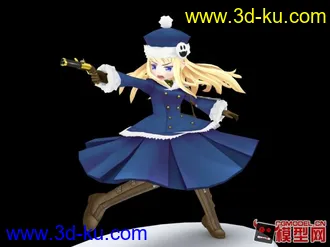 3D打印模型卡通小萝莉们的图片