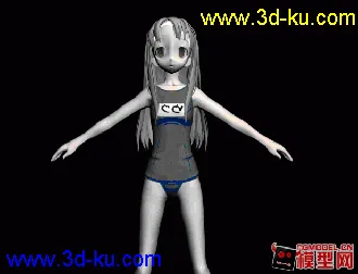 3D打印模型卡通小萝莉们的图片