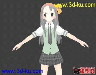 3D打印模型卡通小萝莉们的图片