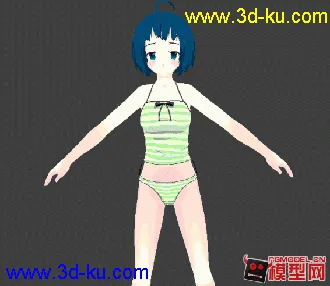 3D打印模型卡通小萝莉们的图片