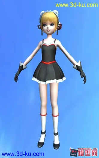 3D打印模型卡通小萝莉们的图片