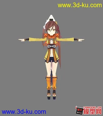 3D打印模型现代卡通美女们的图片