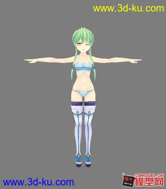 3D打印模型现代卡通美女们的图片