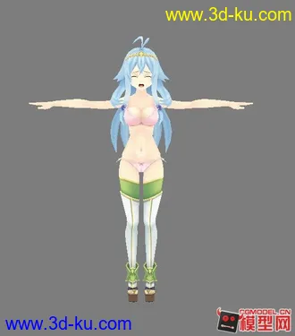 3D打印模型现代卡通美女们的图片