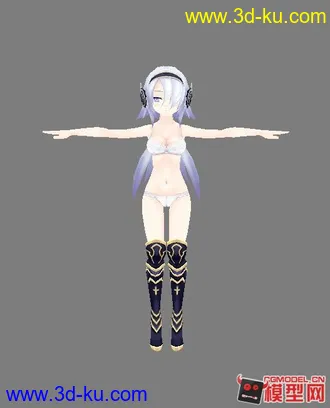 3D打印模型现代卡通美女们的图片