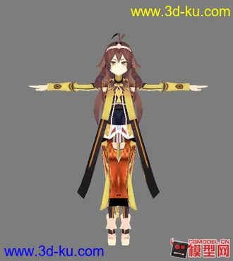 3D打印模型现代卡通美女们的图片