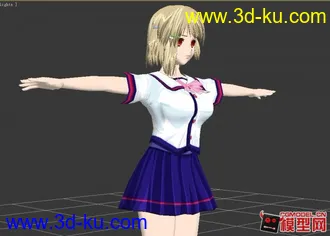 3D打印模型现代卡通美女们的图片