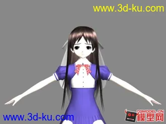 3D打印模型现代卡通美女们的图片