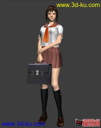3D打印模型现代卡通美女们的图片